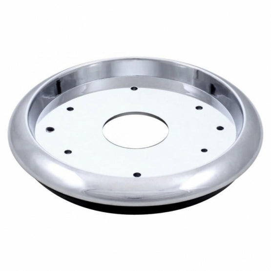Chrome Front Bumper Light Adapter For Freightliner Columbia (Bulk)