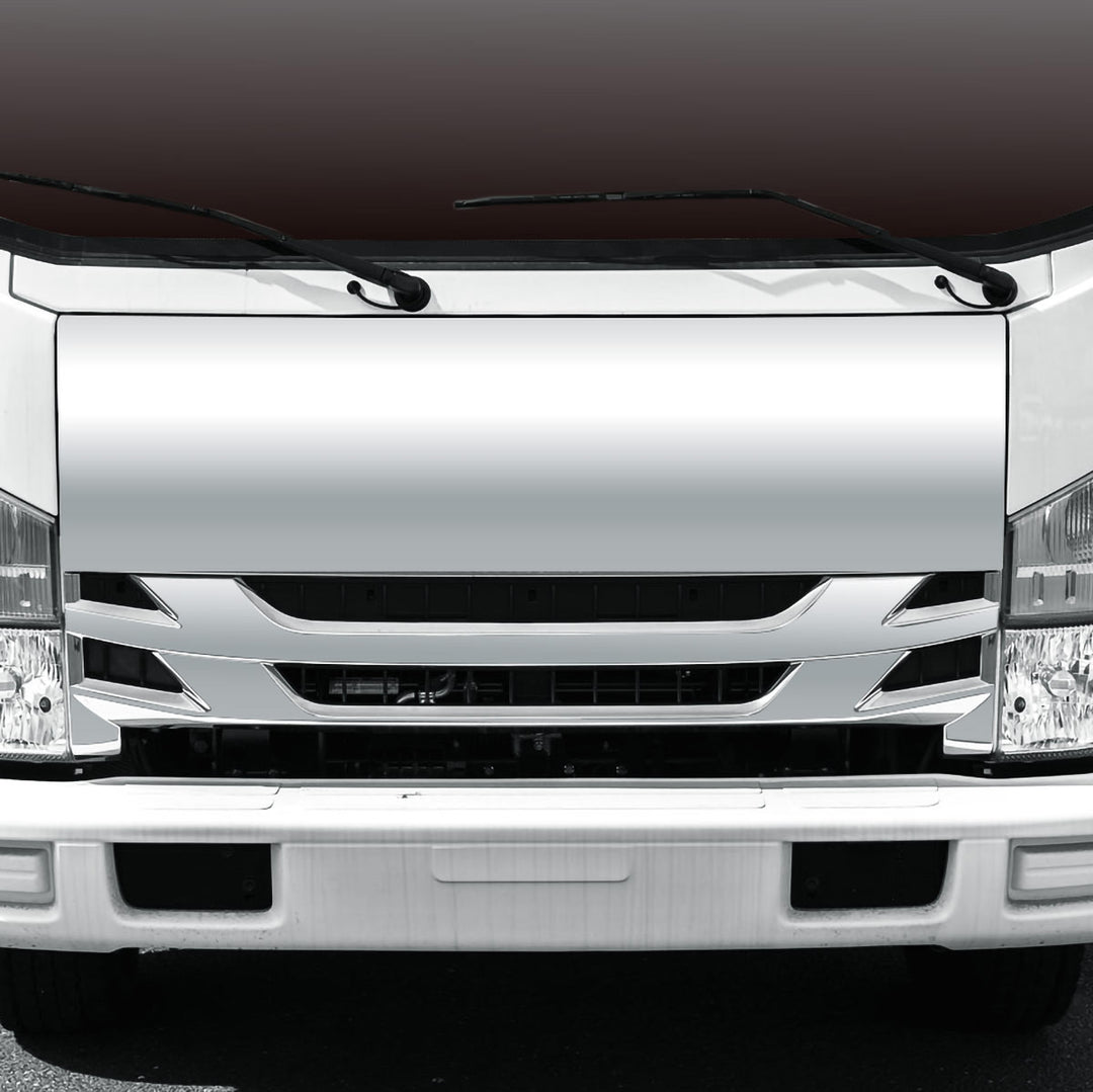 Steel Front Panel Assembly For 2008-2024 Isuzu NPR (ELF 200/300) - Chrome