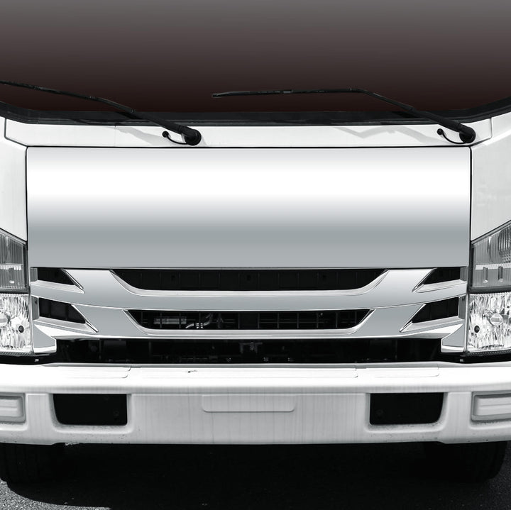 Steel Front Panel Assembly For 2008-2024 Isuzu NPR (ELF 200/300) - Chrome