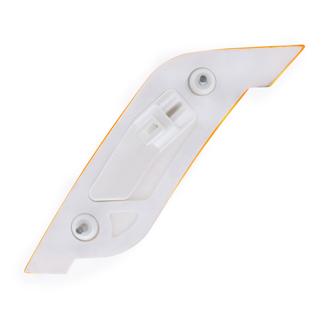 12 Amber LED Fender Turn Signal Light For Peterbilt 579 (2012-2021) &amp; 587 (2012-2018) - Passenger, Amber Lens