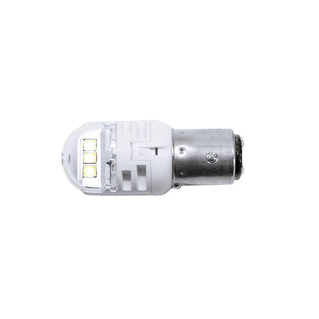 High Power 6 LED 1157 Bulb - White (Pair)