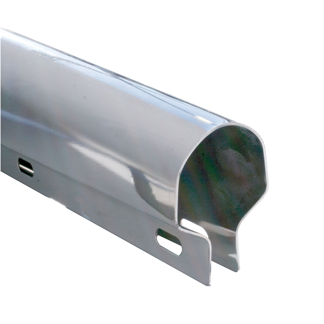 30" Chrome Heavy Duty Mud Flap Hangers - 1-1/8" Bolt Pattern - Competition Series (Pair)