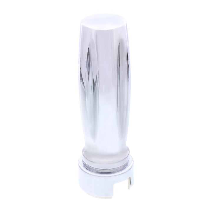 M30 x 3.5 Thread-On Vegas Style Gearshift Knob With 13/15/18 Speed Adapter - Chrome/Vertical
