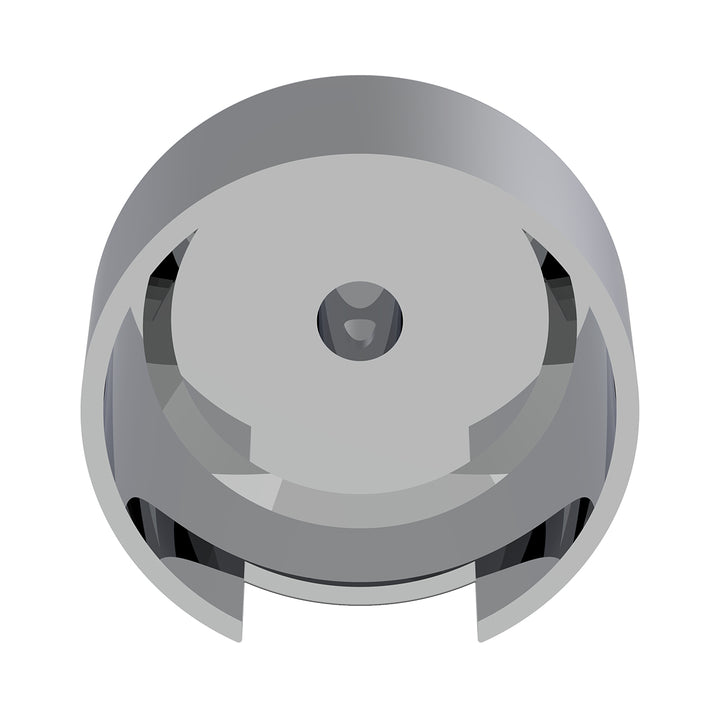 7/16" Top Gearshift Mounting Adapter For Eaton - Fuller 13/15/18 Speed Shifters - Chrome (Bulk)