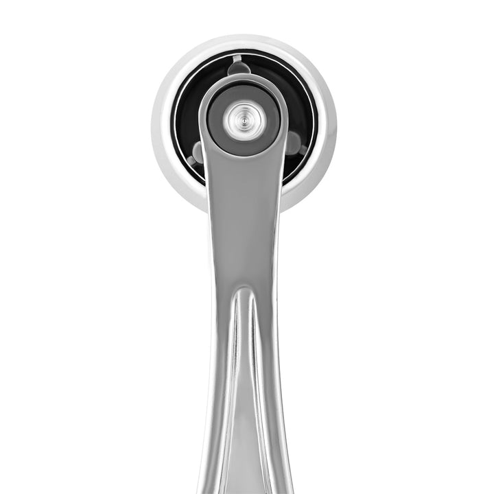 Chrome Die-Cast Window Crank With 16 - Spline 7/16” OD Adapter - Green Crystal
