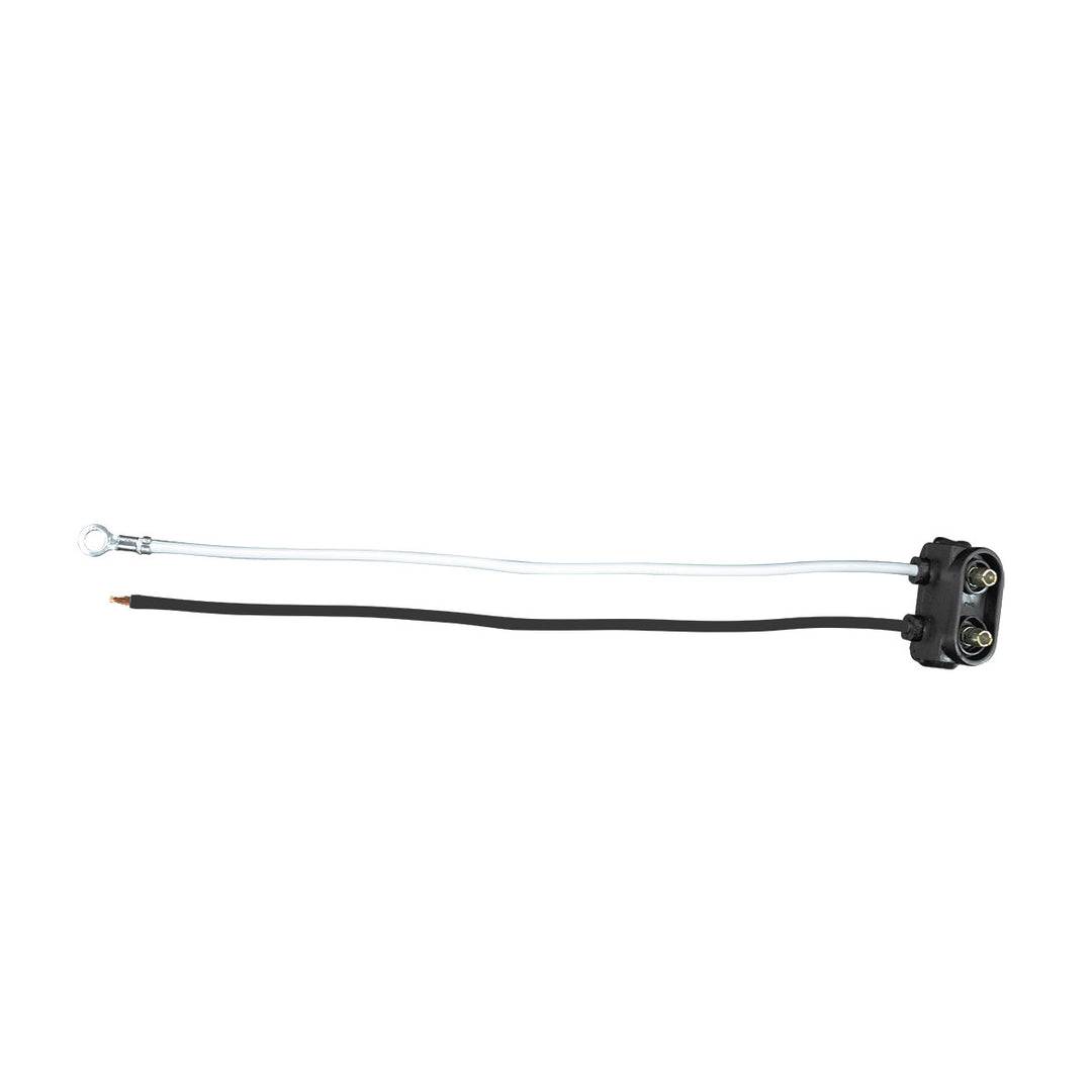 2 Wire Pigtail With 2 Prong Plug - 6" Lead (20 Pcs)