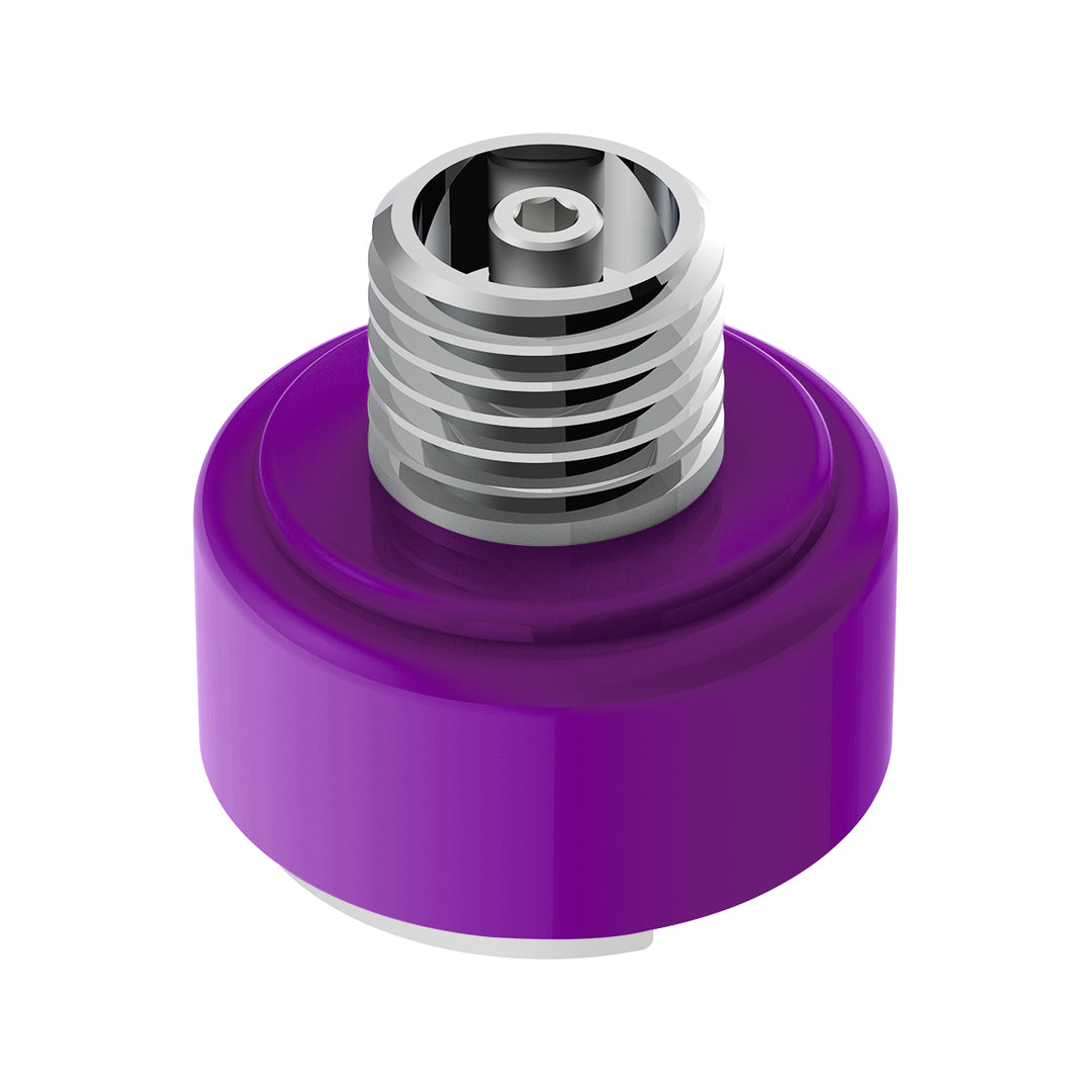 M30 x 3.5 Thread-On Shift Knob Mounting Adapter For Eaton Fuller Style 9/10 Shifter - Candy Purple