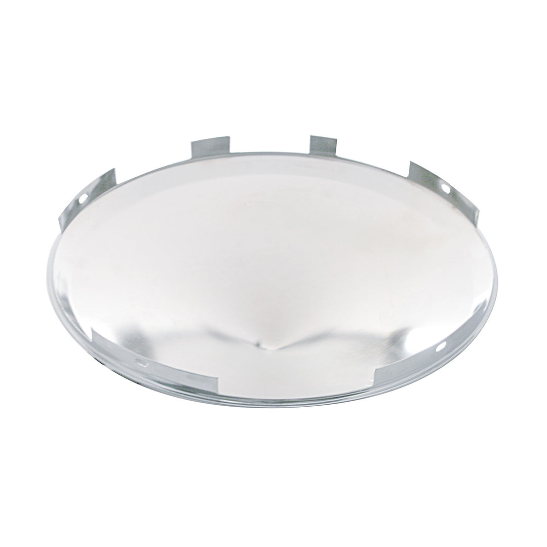 Universal Chrome Pointed Front Hubcap - 7/16" Lip