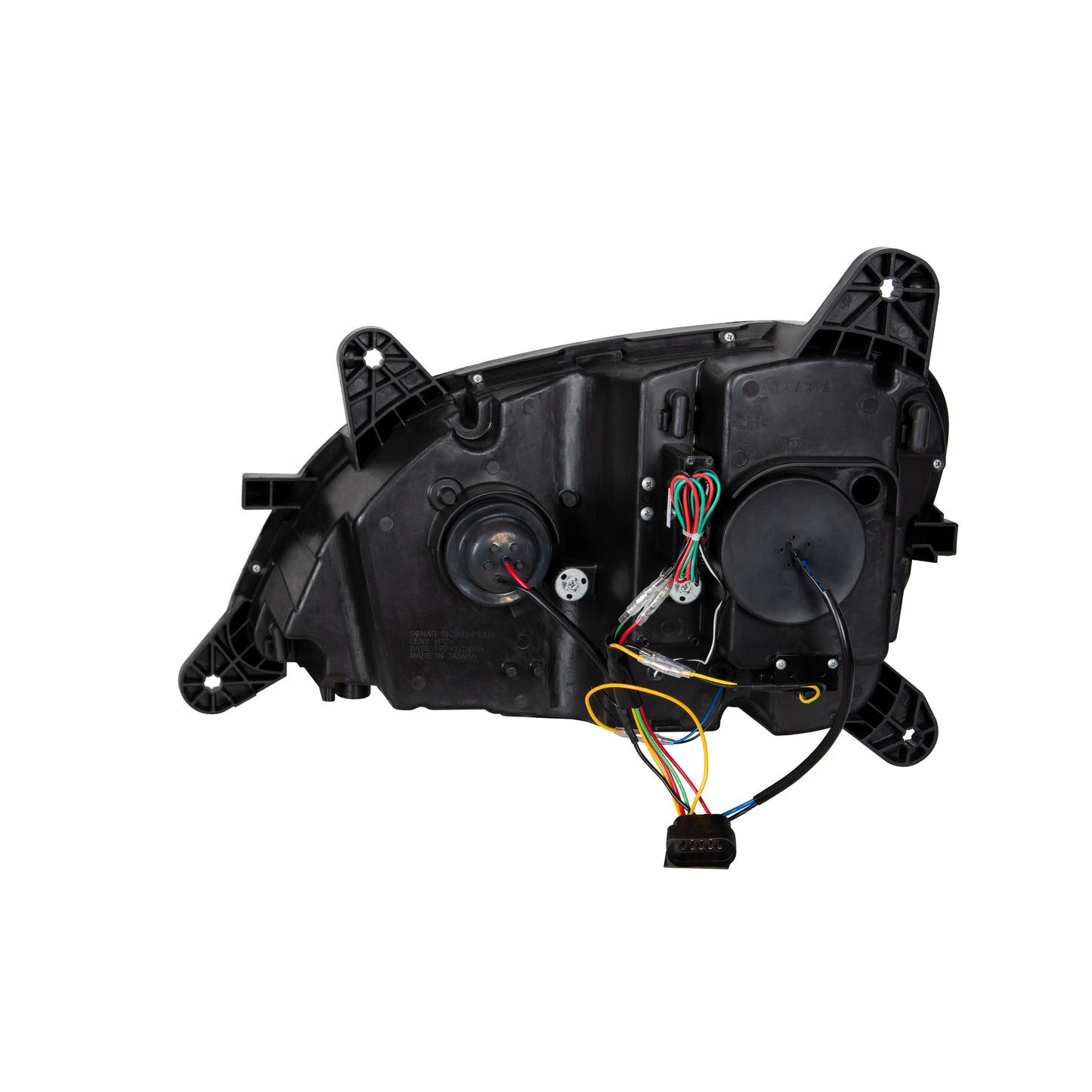 "Blackout" Projection Headlight With LED Sequential Turn & DRL For 2012-2021 Peterbilt 579- Passenger