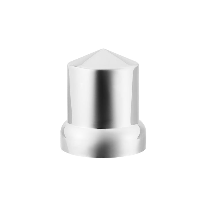 33mm X 2-1/4" Chrome Plastic Pointed Nut Cover - Push-On (Bulk)