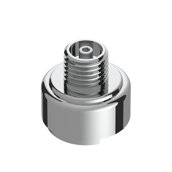 M30 x 3.5 Thread-On Gearshift Knob Chrome Mounting Adapter For Eaton Fuller Style 9/10 Speed - Vertical (Bulk)