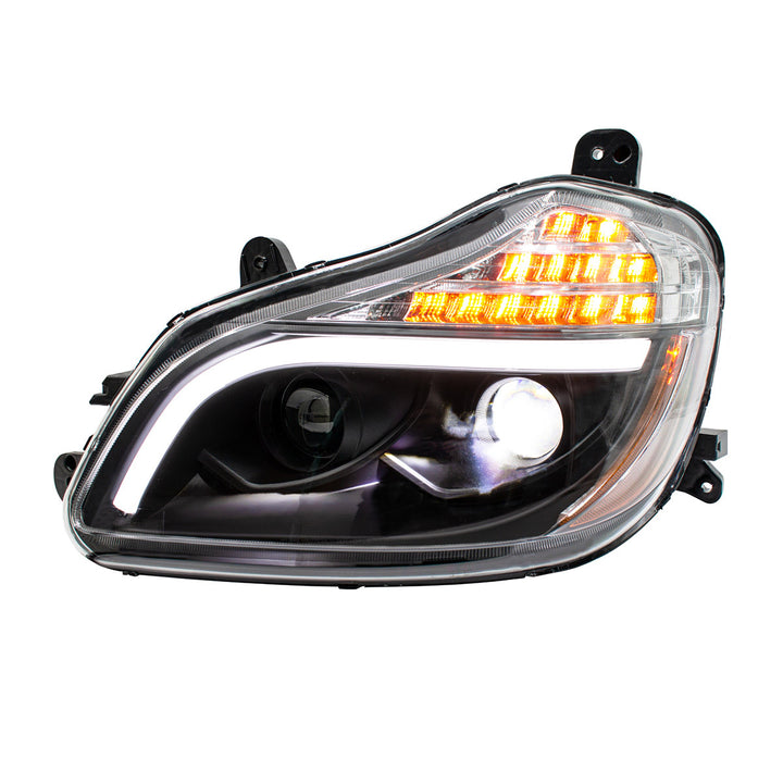 Blackout 8 LED Projection Headlight For 2013-2021 Kenworth T680 - Driver