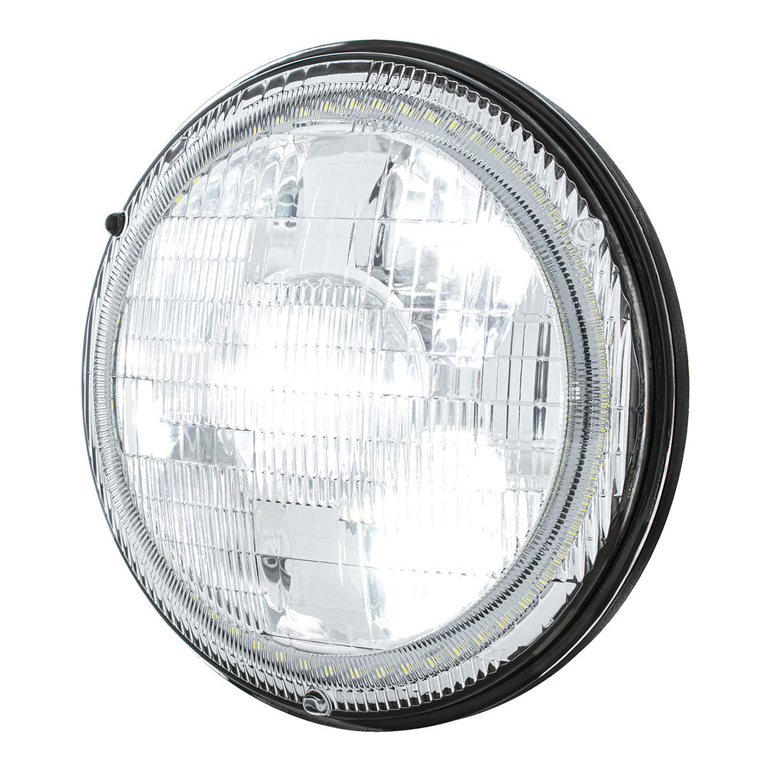 ULTRALIT - High Power LED 7" Projection Light With Dual Color LED Halo &amp; Classic Style Lens