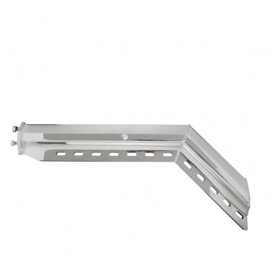 30" 430SS 45 - Degree Angled Heavy Duty Mud Flap Hangers - 2-1/2" Bolt Pattern (Pair)