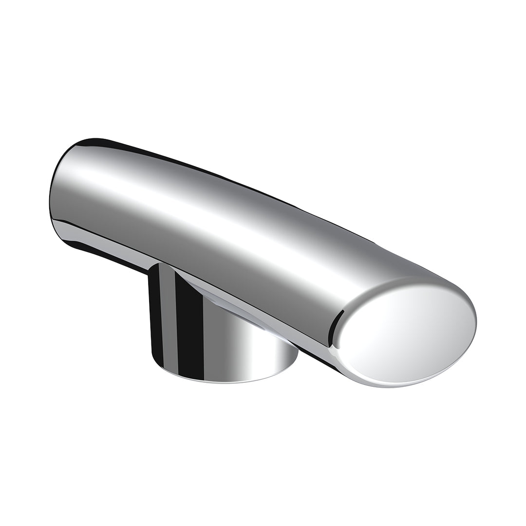 Thread-On T-Shape Gearshift Knob - Chrome