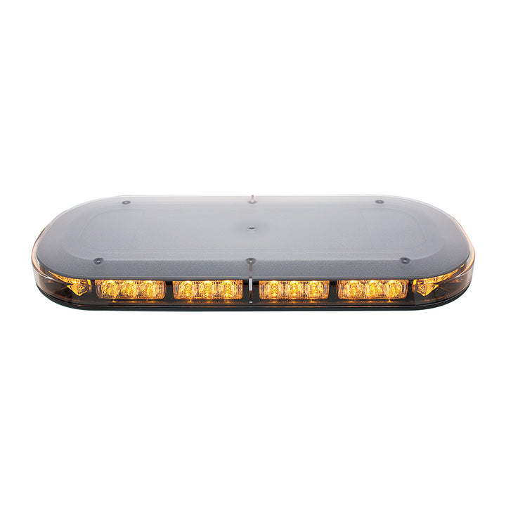 42 High Power LED Micro Warning Light Bar With Clear Lens - Magnet Mount