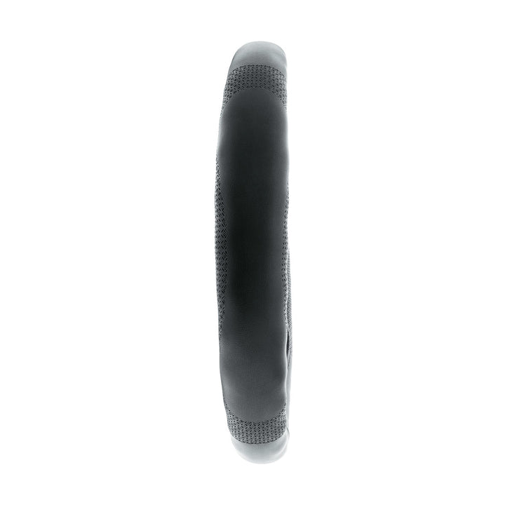 18" Leatherette Steering Wheel Cover - Black