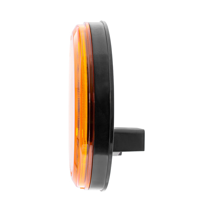 30 LED 4" Round Lumos Light I - Series (Turn Signal) - Amber LED/Amber Lens