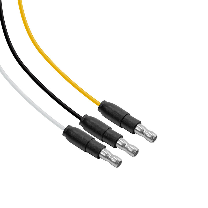 2 LED 3/4" Mini Double Fury Light (Clearance/Marker) - Amber &amp; White LED/Clear Lens