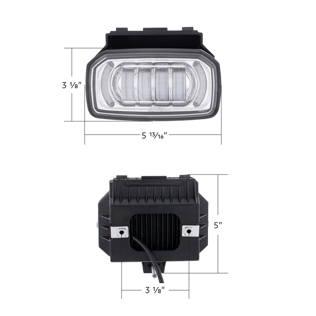 12 LED Projector Fog Light For 2018-2025 International LT