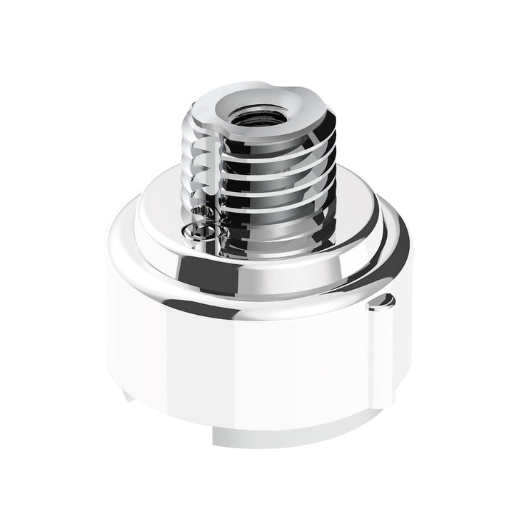 M30 x 3.5 Thread-On Gearshift Adapter W/LED Mount For Eaton - Fuller 9/10 Speed - Pearl White