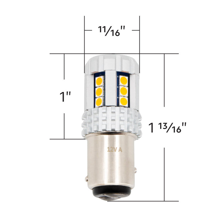 High Power 18 LED 1157 Bulb - Purple