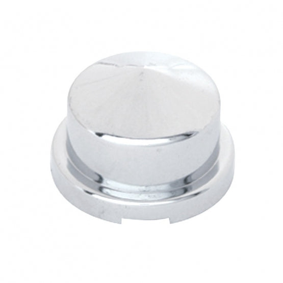 3/4" x 7/8" Chrome Plastic Pointed Nut Cover - Push-On