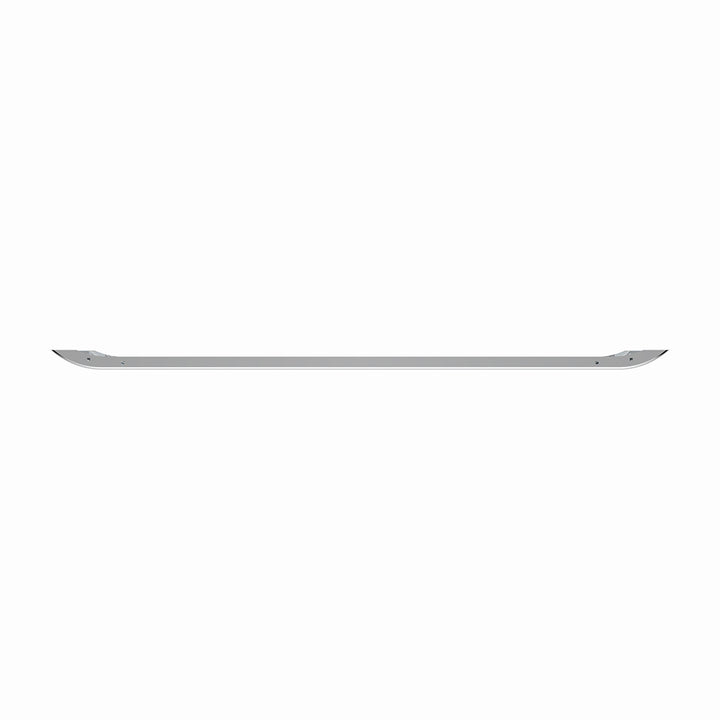 Stainless Steel Clad Aluminum Bumper For 1987-2007 Peterbilt 379 - Curved Ends