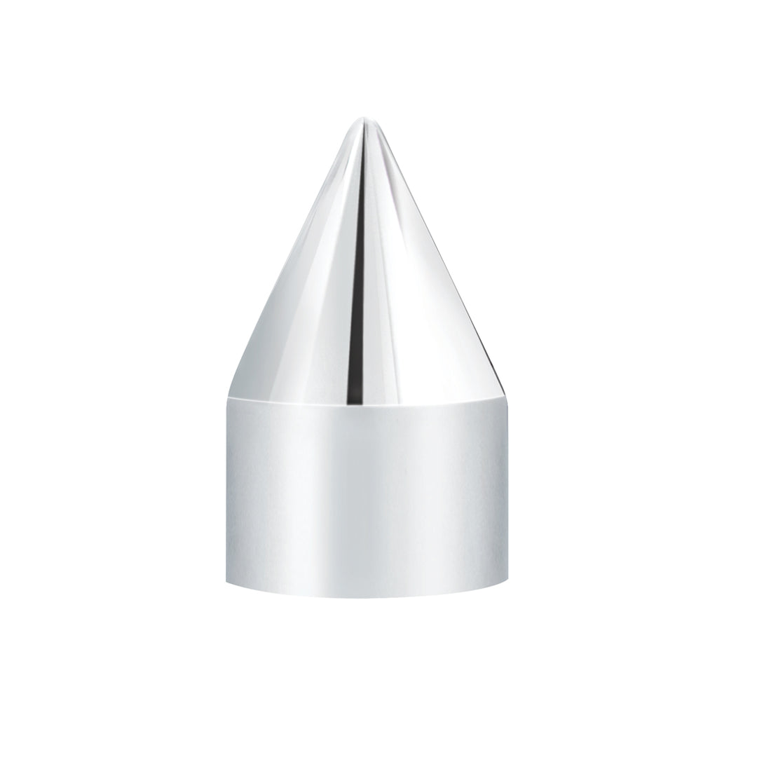 7/16" x 1-1/4" Chrome Plastic Spike Nut Cover - Push-On (Bulk)