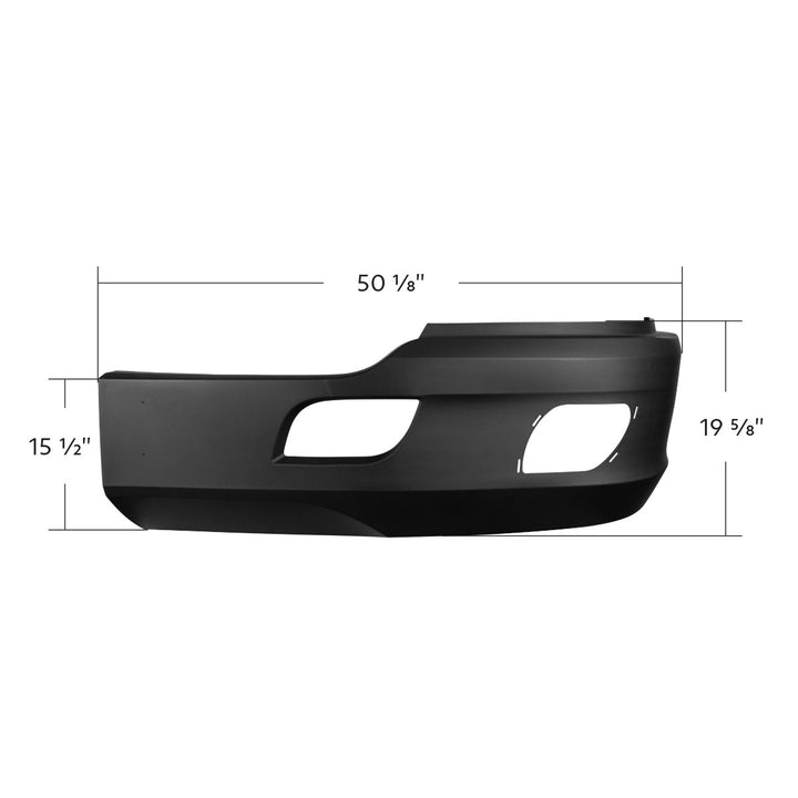 Bumper Cover With Fog Light Opening For 2013-2021 Kenworth T680 - Driver