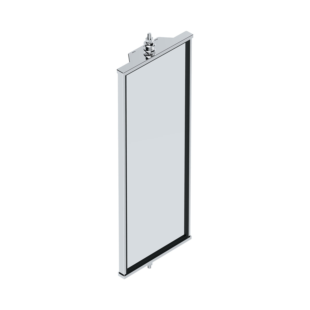 6" x 16" 430 Stainless Steel West Coast Mirror - Non Heated