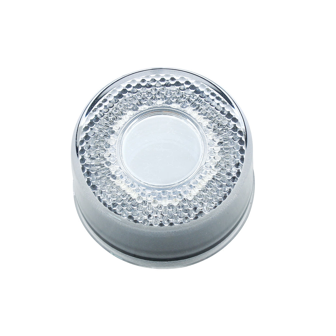9 LED 2" Round Mirage Light (Clearance/Marker) - Red Led/Clear Lens (Bulk)