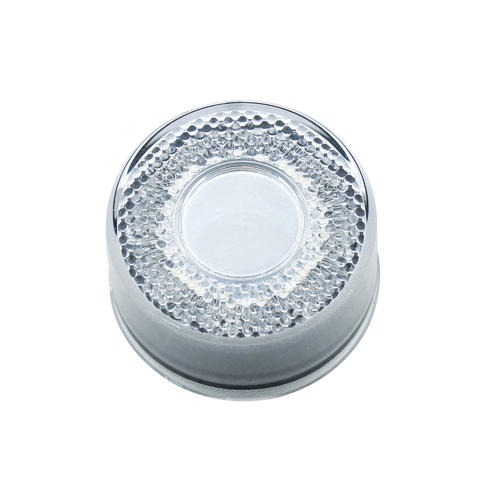 9 LED 2" Round Mirage Light (Clearance/Marker) - Red Led/Clear Lens (Bulk)