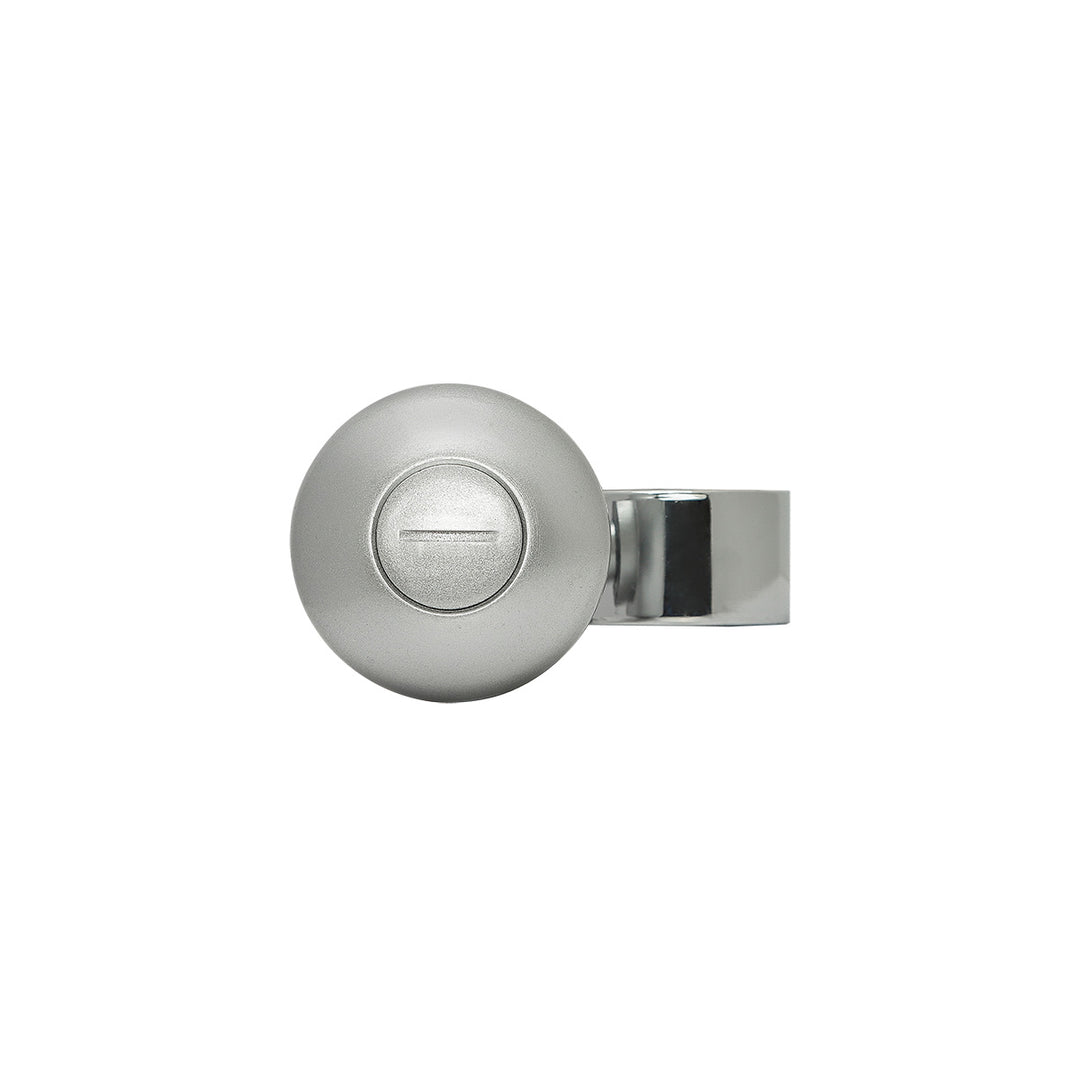 Heavy Duty Steering Wheel Spinner - Liquid Silver