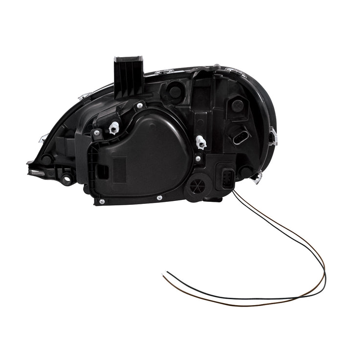 Blackout Projection Headlight With LED Position Light For 2001-2020 Freightliner Columbia - Passenger