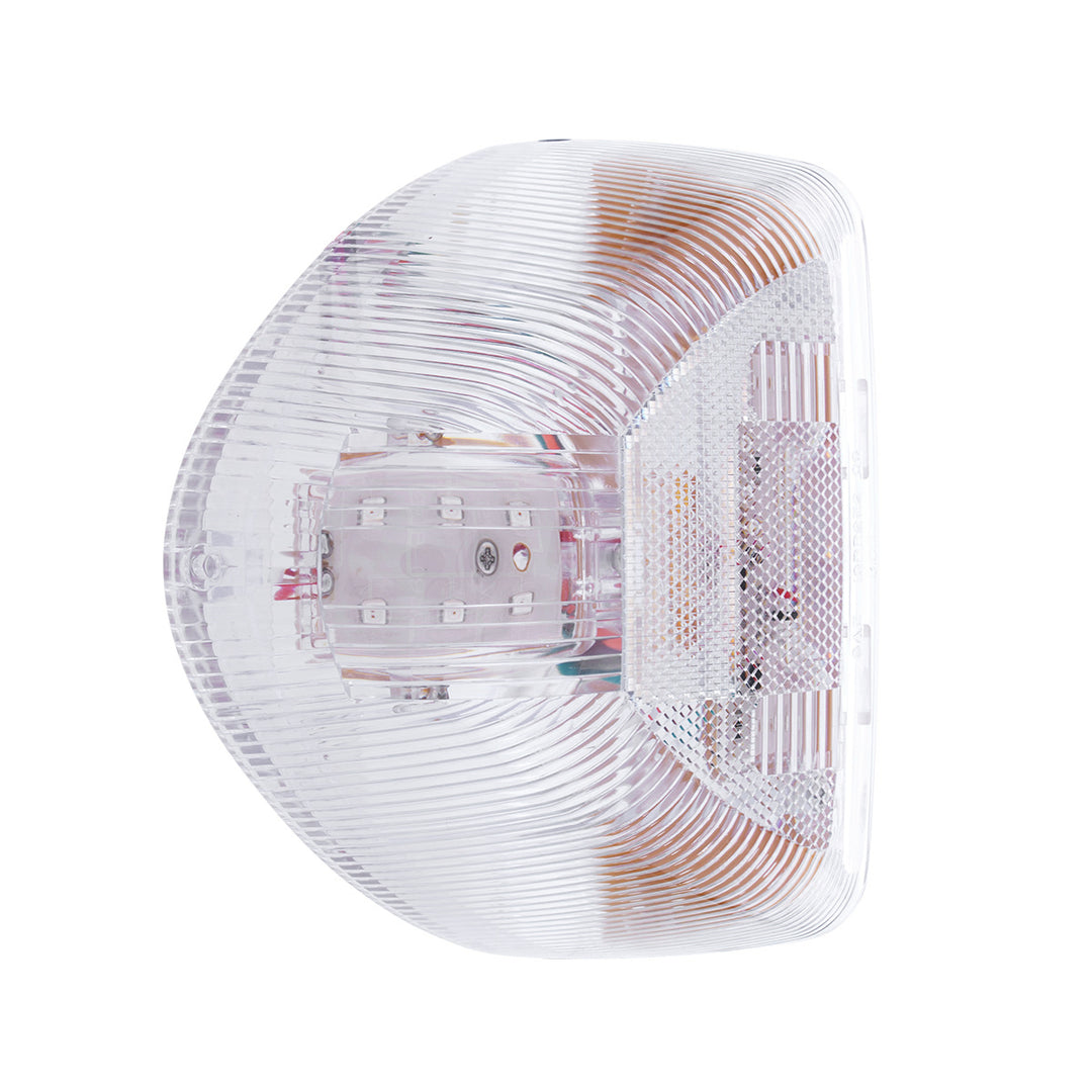 31 LED Turn Signal Light For 1987-2007 Peterbilt 379/378/357 - Amber LED/Clear Lens