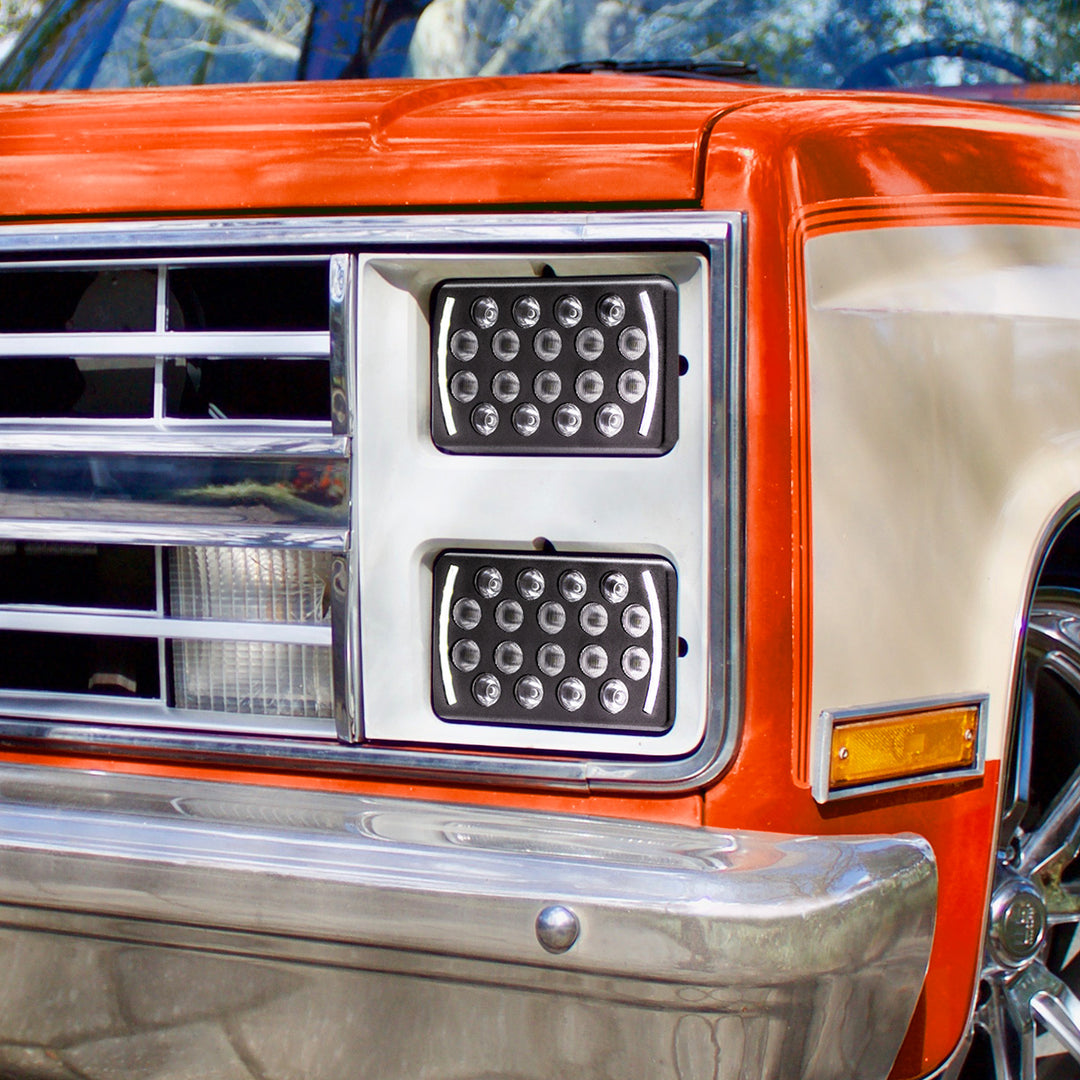 ULTRALIT - 18 High Power LED Rectangular Light With LED Position Light Bar