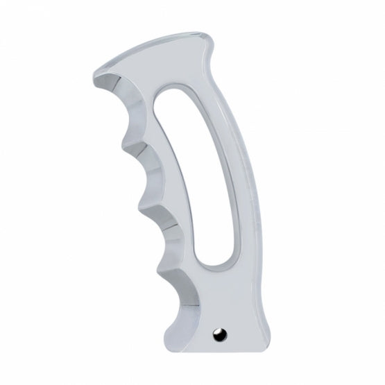 Slot Style Pistol Grip Gearshift Knob - Chrome