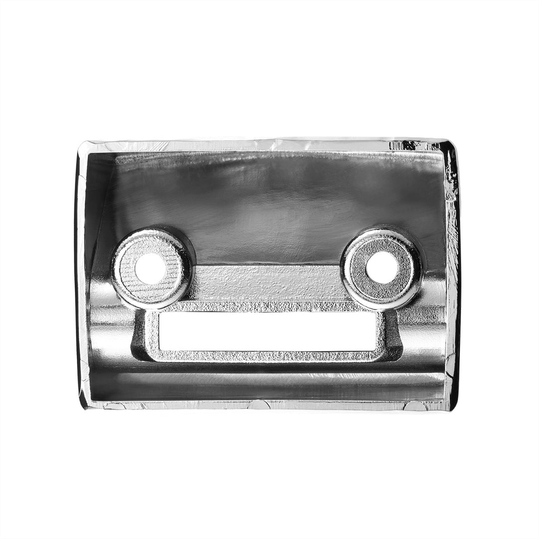 Chrome Plastic Fifth Wheel Switch Guard With Glossy Sticker For 1990-2010 Freightliner Classic - Purple Sticker