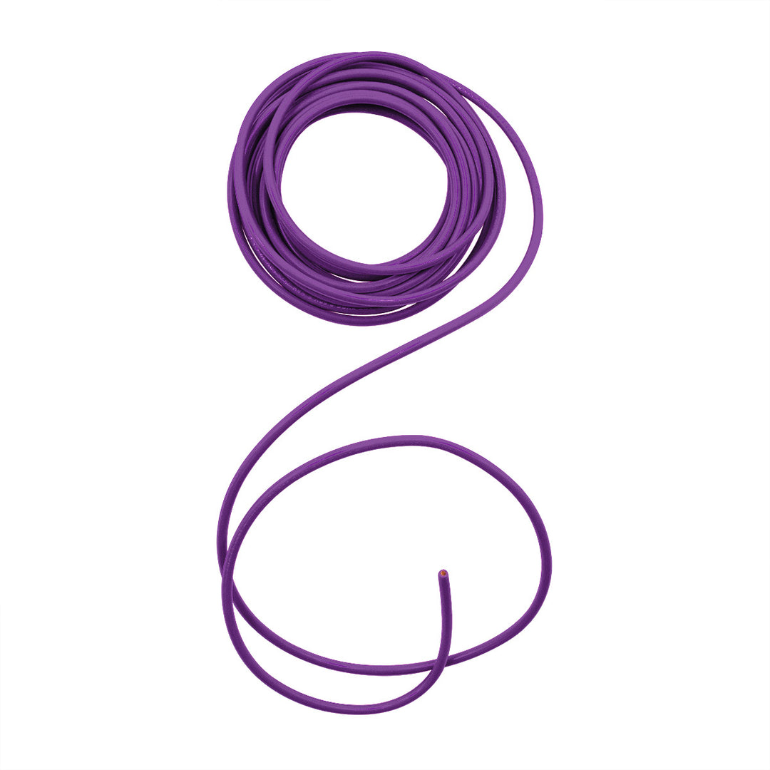 Primary Wire - Rated 105°C 12 AWG, Purple 12 Ft.