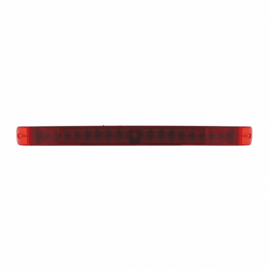19 LED 17" Light Bar (Stop, Turn &amp; Tail) - Red LED &amp; Lens
