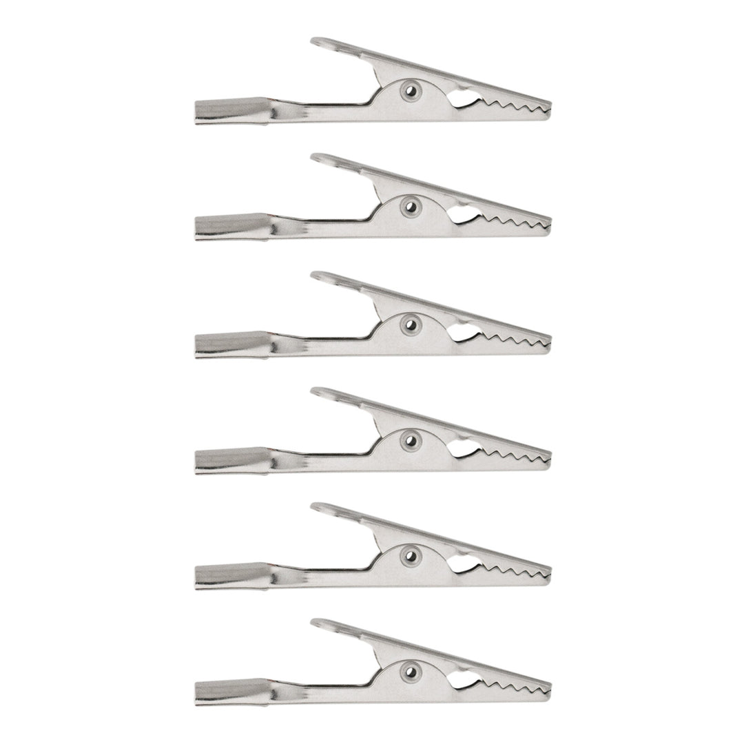 2" 10 Amp Alligator Test Clip, 6 Pcs.