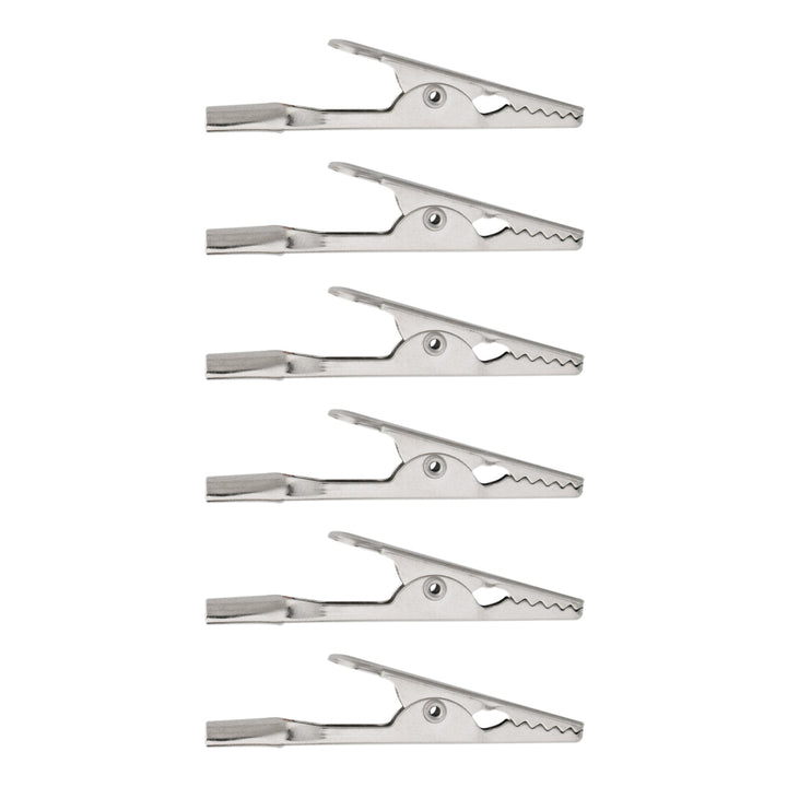 2" 10 Amp Alligator Test Clip, 6 Pcs.