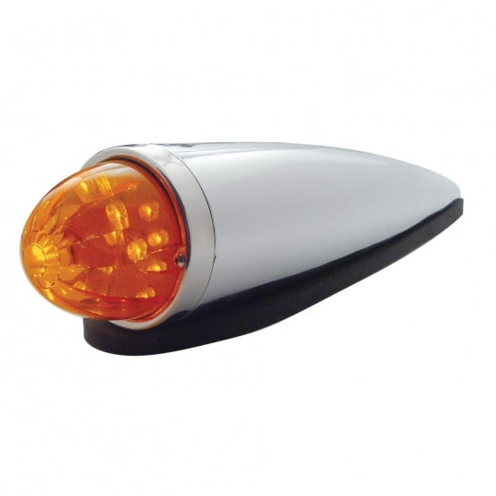 17 LED Watermelon Cab Light Kit With Die Cast Housing – Amber LED/Dark Amber Lens | Semi Truck