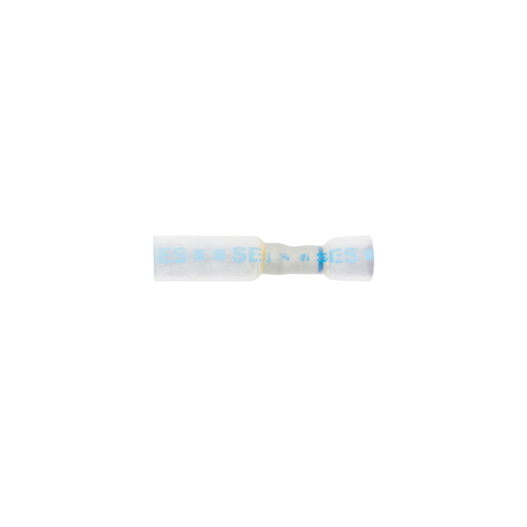 16 - 14 to 12-10 AWG CS Multi - Wire Heat Shrink Connector - Clear w/ Blue Dash (5-Pack)