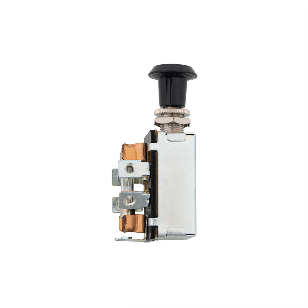 16 Amp 12V Universal HD Off/On/On Fused Push - Pull Switch w/ 1/2" Mounting Stem, 1 Pc.