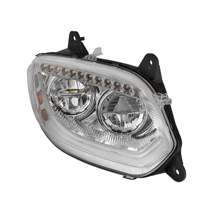 Chrome 86 LED Headlight For 2018-2025 International LT - Passenger