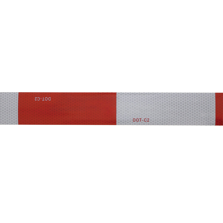 DOT - C2 Conspicuity Reflective Tape - 6" White/6" Red