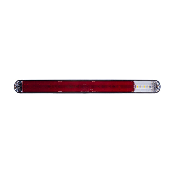 9 Red LED 17" Light Bar With 4 White LED Back Up Light (Bulk)