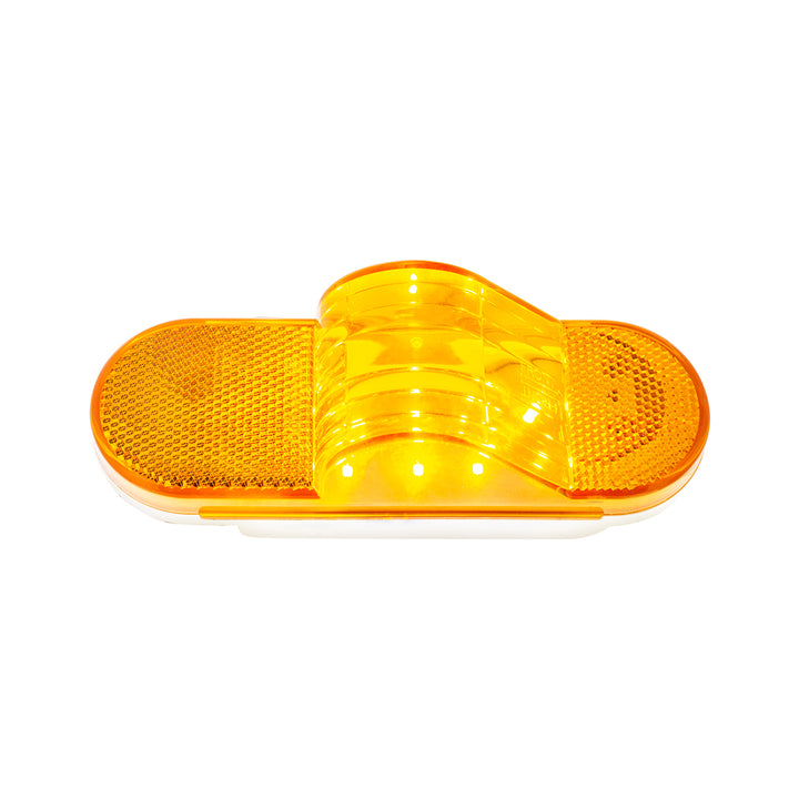 8 LED Mid - Trailer Turn Signal Light - Amber LED/Amber Lens (Card)